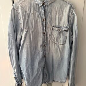 BDG Casual Light Blue Button Down Shirt